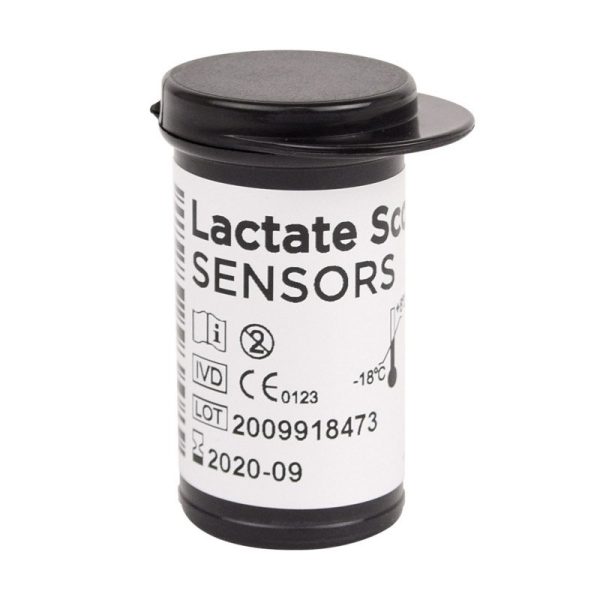 1 Bote de 25 tiras reactivas LACTATE SCOUT